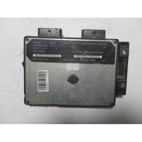 Citroen Xsara 1.9 Motor Beyni R04080031B 9641390180 9646677980 13.12.2001