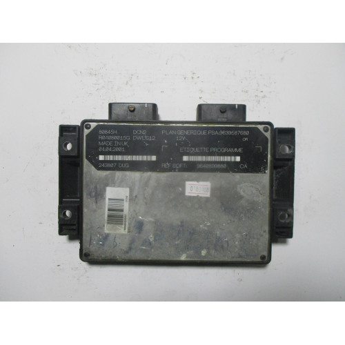Peugeot 206 1.9 TDI Motor Beyni R04080015G 9639587680 9640899880 04.04.2001