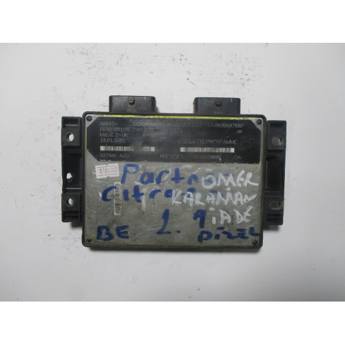 Peugeot 206 1.9 TDI Motor Beyni R04080015G 9639587680 9640899880 18.01.2001