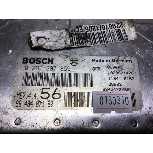 Peugeot Partner 1.6 Citroen Berlingo 1.6 Motor Beyni 0261207859 9648487180 ME7.4.4