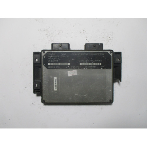 Peugeot 206 1.9 TDI Motor Beyni R04080015F 9639587680 9640899880 28.09.2000