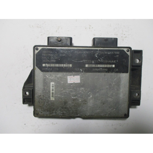 Peugeot 206 1.9 TDI Motor Beyni R04080015F 9639587680 9640899880 20.09.2000