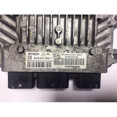 Citroen C2 C3 1.4 Motor Beyni 5WS40110E-T 9654925480 9648624280 SID804
