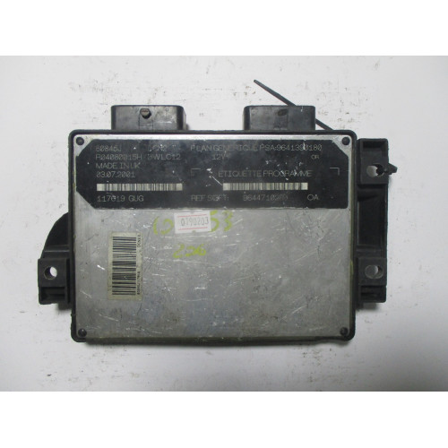 Peugeot 206 1.9 Motor Beyni R04080015H 9641390180 9644710280 03.07.2001