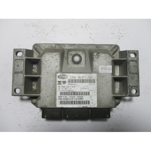 Peugeot 307 CC 2.0 Motor Beyni IAW6LP1.39 9654792980 9654210380