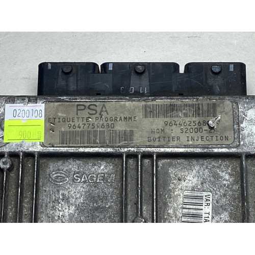 Peugeot 206 Motor Beyni 9644625680 9647759680 S2000-2A