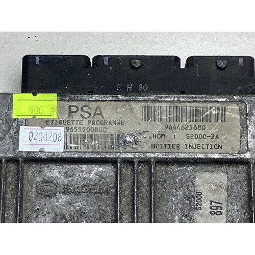 Peugeot 206 1.4 Motor Beyni 9644625680 9651500880 S2000-2A