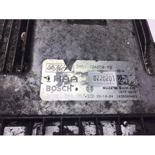Ford Focus 1.6 TDCI Motor Beyni 0281011263 3M51-12A650-MA 1HAA