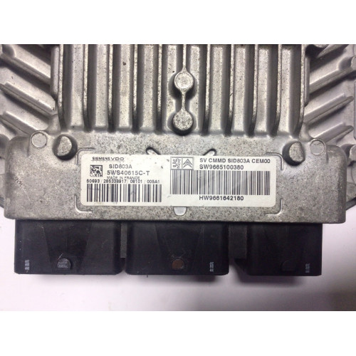  Citroen Jumpy Motor Beyni 9665100380 5WS40615C-T 9661642180 SID803A