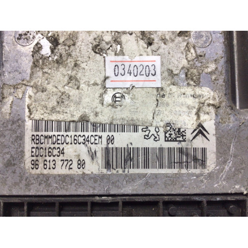 Citroen Peugeot 307 Motor Beyni 0281011863 EDC16C34 9661377280