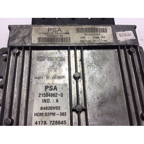 Citroen C2 C3 1.4 Motor Beyni 9655829780 9642222380 S2PM-383