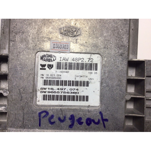 Citroen Peugeot Motor Beyni  IAW48P.72  16.623.004 9645989480