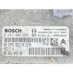 Peugeot 207 206 Motor Beyni 0261S04689 9666104380 MED17.4