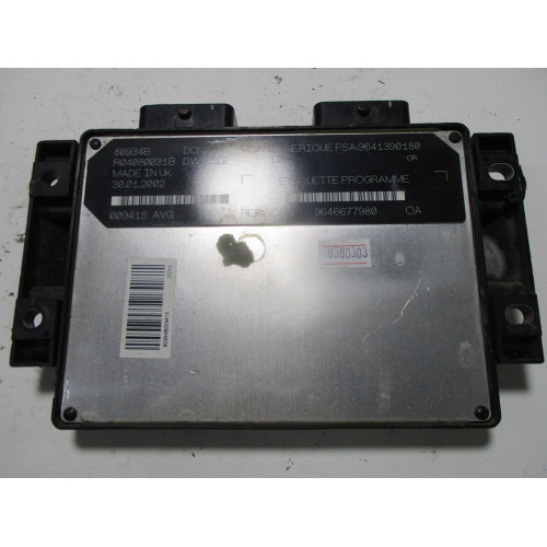 Citroen Xsara 1.9 Motor Beyni R04080031B 9641390180 9646677980 13.12.2001