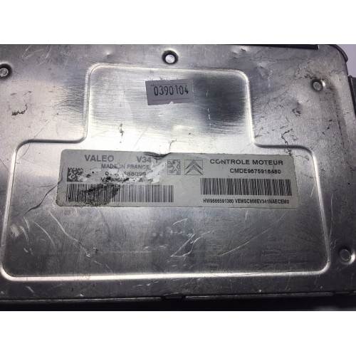 Citroen 207 C3 Motor Beyni 9675916480 V29009427A V34.1