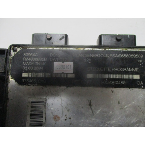 Peugeot Partner Motor Beyni R04080035B PSA9650359580