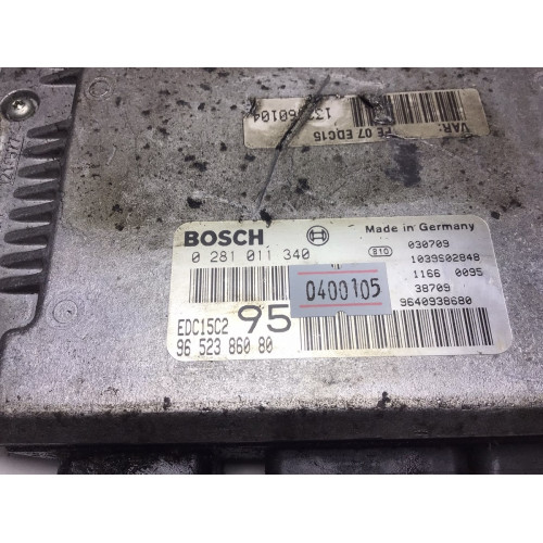 Cıtroen C5 2.0 HDI Motor Beyni EDC15C295 0281011340 9652386080