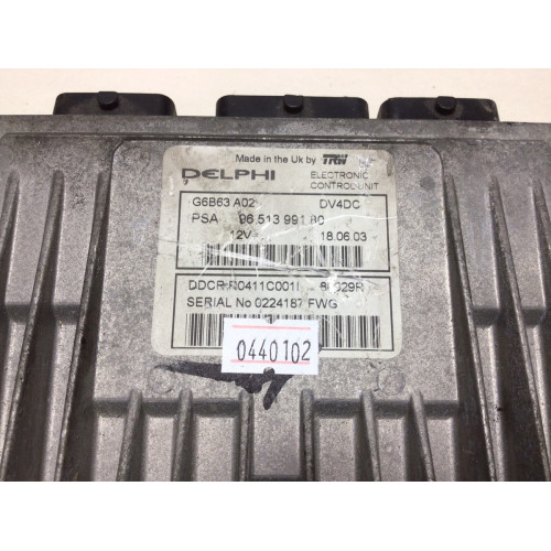 Citroen C3 1.4 HDİ Motor Beyni 9651399180 DDCR