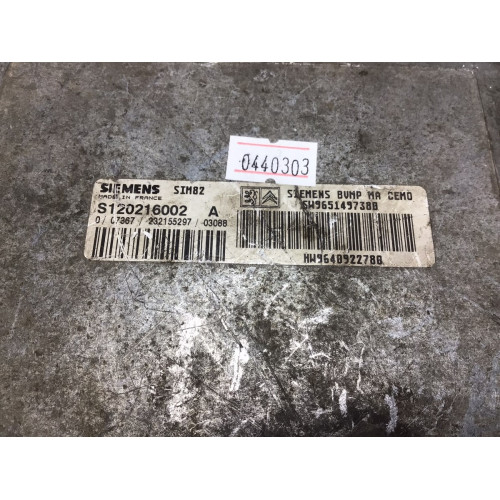 Citroen C3 1.6 Şanzıman Beyni S120216002A SW9651497380 SIM82