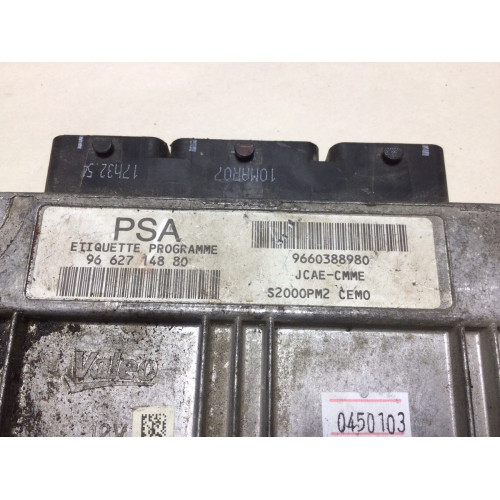 Peugeot 206 Citroen Motor Beyni JCAE-CEMO 9660388980 9662714880
