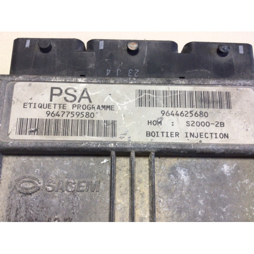 Peugeot 206 1.4 Motor Beyni 9647759580 9644625680
