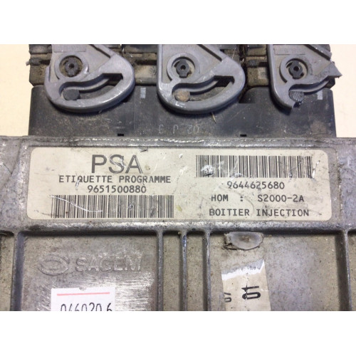 Peugeot 206 1.4 Motor Beyni 9644625680 9651500880