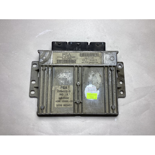Peugeot 206 1.4 Motor Beyni 9647759580 9644625680 S2000-2B