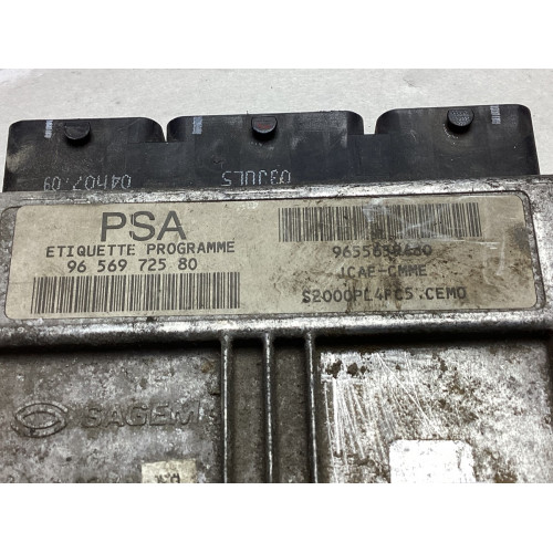 Peugeot 206 1.6 Motor Beyni 21585262-7B 9656972580 9655659480 S2000PL4FC5