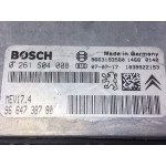 Peugeot 206 1.4 Motor Beyni 0261S04008 MEV17.4 9664738780