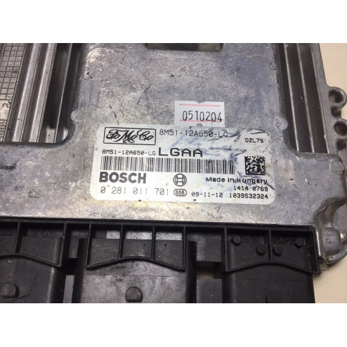 Ford Focus 1.6 TDCI Motor Beyni 8M51-12A650-LG 0281011701 LGAA