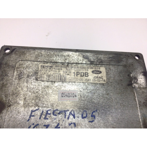 Ford Fiesta 1.2 Motor Beyni SIM22 S118107004D 3S61-12A650-CB 1PDB