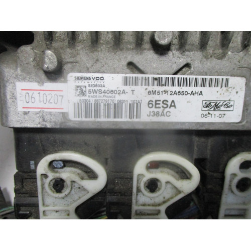 Ford Focus 2.0 TDCI Motor Beyni 5WS40602A-T 6M51-12A650-AHA SID803A 6ESA 