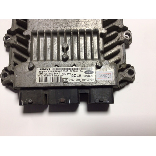 Ford Fiesta 1.4 Motor Beyni 5WS40433A-T 7S61-12A650-AA SID 804 2CLA