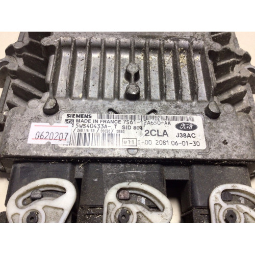 Ford Fiesta 1.4 Motor Beyni 5WS40433A-T 7S61-12A650-AA SID 804 2CLA