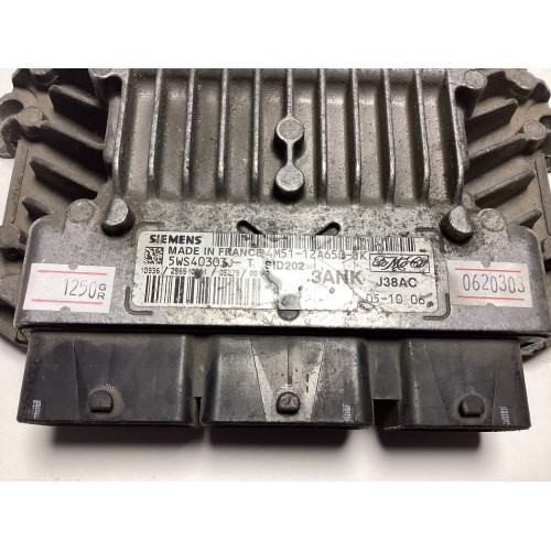 Ford Focus 1.8 Motor Beyni 5WS40303J-T 4M51-12A650-JK SID202 3ANK