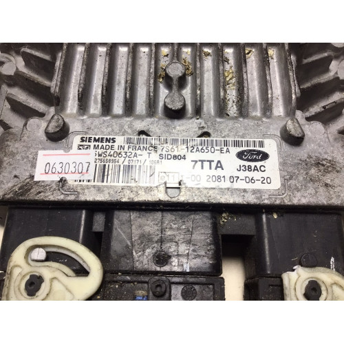 Ford Fiesta 1.4 Motor Beyni 5WS40632A-T 7S61-12A650-EA SID804 7TTA