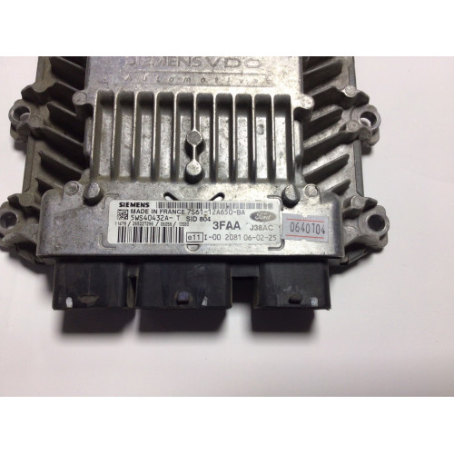 Ford Fusion Galaxy 1.4 TDCI Motor Beyni 5WS40432A-T 7S61-12A650-BA SID 804 3FAA