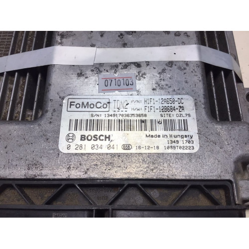 Ford Focus 1.5 Motor Beyni 0281034041 H1F1-12A650-DC F1F1-12B684-ZA TDN2