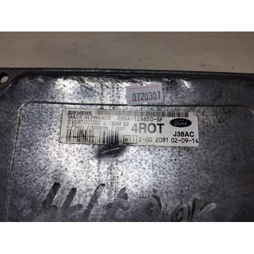 Ford Fiesta 1.4 Motor Beyni S118107002J 2S6A-12A650-SF 4ROT SIM22
