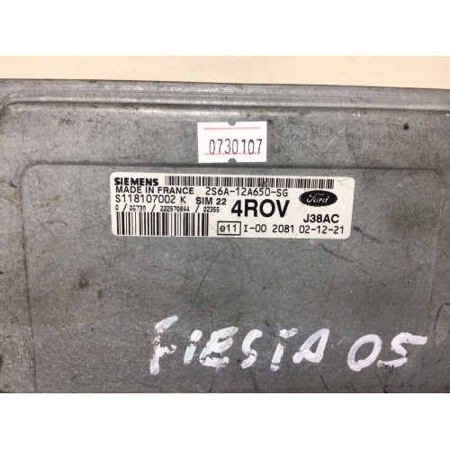 Ford Fiesta 1.4 Motor Beyni SIM22 S118107002K 2S6A-12A650-SG 4ROV