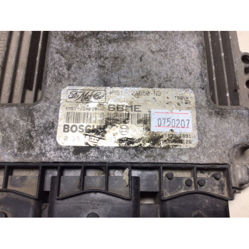 Ford Focus 1.6 TDCI Motor Beyni 0281011263 4M51-12A650-ND 6BME