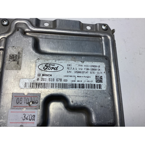 Ford Fiesta Motor Beyni H1B1-12A650-UB F1BA-12B684-DA ME17.0.3 0261S18678 125806197147