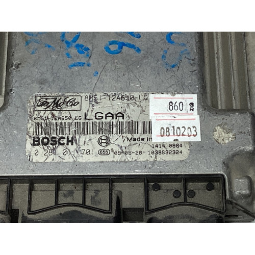 Ford Focus 1.6 TDCI Motor Beyni 8M51-12A650-LG 0281011701 LGAA