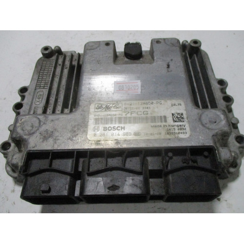 Ford Fiesta 1.6 TDCI Motor Beyni 0281014989 8V21-12A650-PG