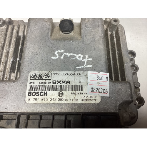 Ford Focus 1.6 Motor Beyni 8M51-12A650-XA 0281015242 8XXA