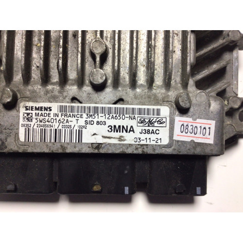 Ford Focus C-Max 2.0 TDCI Motor Beyni 5WS40162A-T 3MNAJ38AC SID803 3M51-12A650-NA