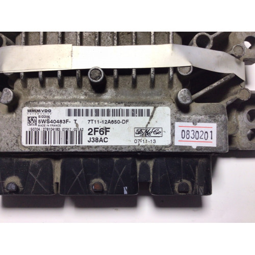 Ford Galaxy Motor Beyni 5WS40483F-T 7T11-12A650-DF