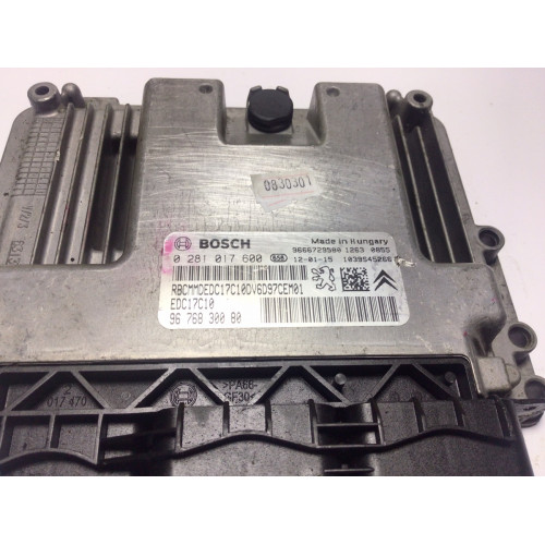 Cıtroen DS3 HDI Motor Beyni 0281017600 EDC17C10 9676830080