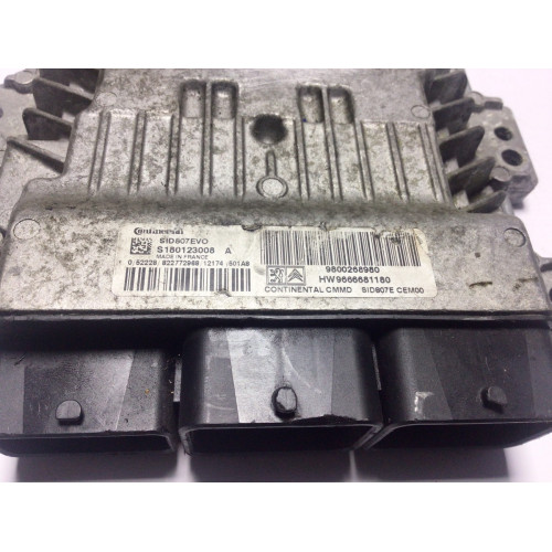Citroen C4 1.6 Motor Beyni S180123008A 9666681180 9800268980 SID807EVO