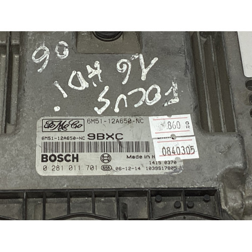 Ford Focus Motor Beyni 6M51-12A650-NC 0281011701 9BXC